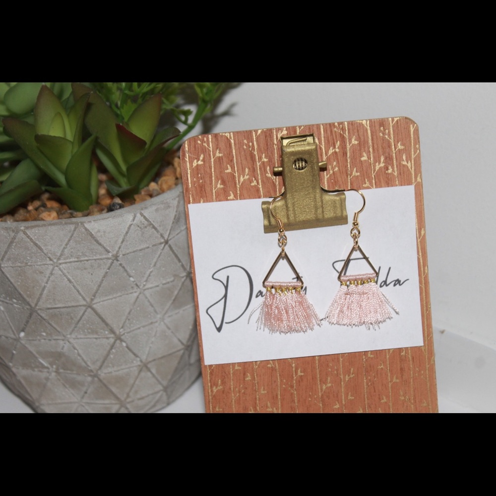 Fringe earrings